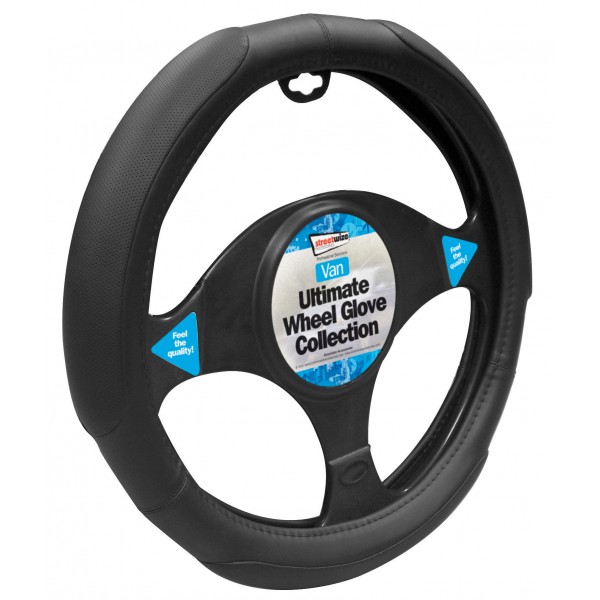 Van Steering Wheel Cover - Soft Grip - Black