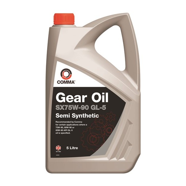 SX75W-90 GL-5 High Performance Gear Oil - 5 Litre
