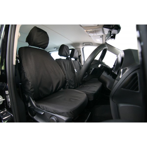 Van Seat Cover - Front Driver's Seat Single - Mercedes Vito