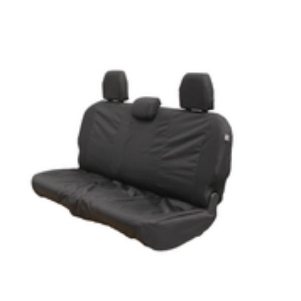 Car Seat Cover - Rear Set - Black - Nissan Navara (2014 onwards)