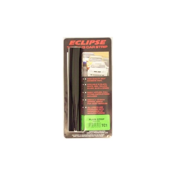 Eclipse Touring Car Sun Strip - Black