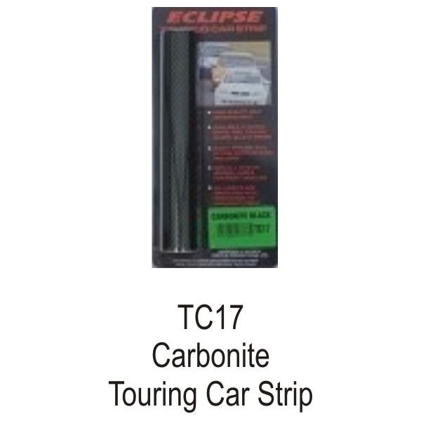 Eclipse Carbonite Touring Car Sun Strip - Black