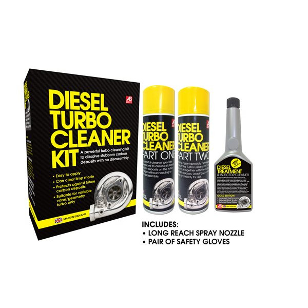 Power Maxed Diesel Turbo Cleaning Kit - 5 Piece