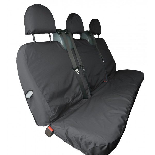 Van Seat Cover - Rear - Black - Ford Transit Crew - Up to 2014