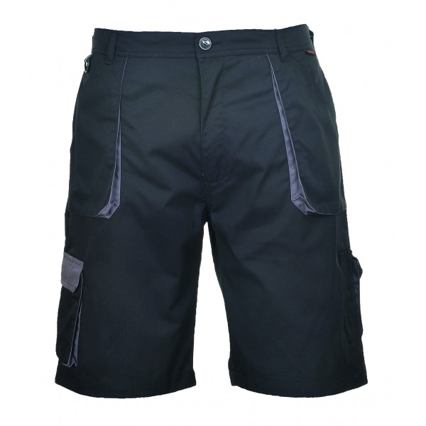 Texo Contrast Shorts - Black - Large