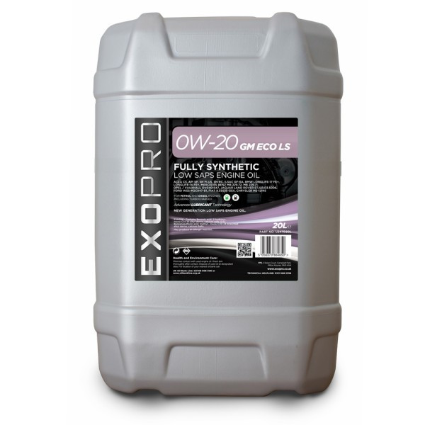 ExoPro 0W-20 GM ECO - 20 Litre