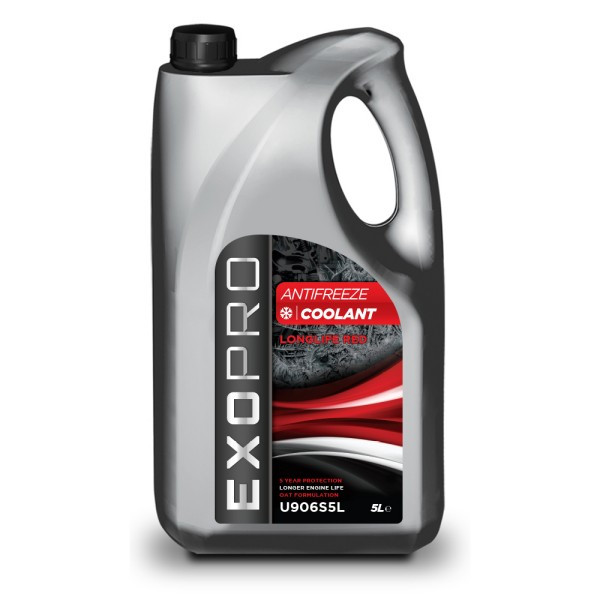 ExoPro Longlife Red Antifreeze -  5 Litre