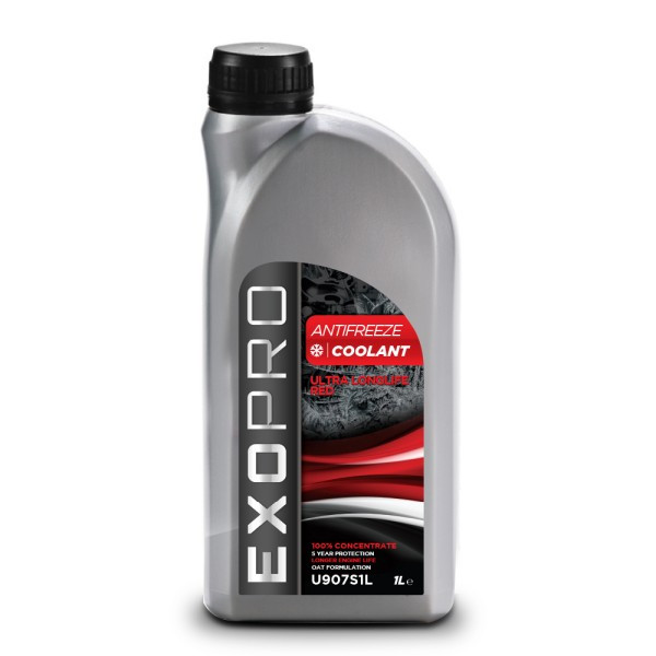 ExoPro Ultra Longlife Red Antifreeze - 1 Litre