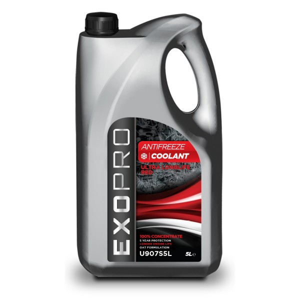ExoPro Ultra Longlife Red Antifreeze - 5 Litre