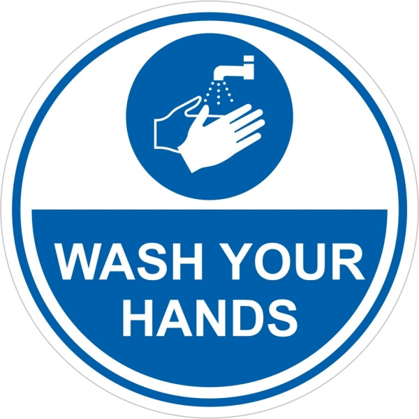 Wash Your Hands Sticker