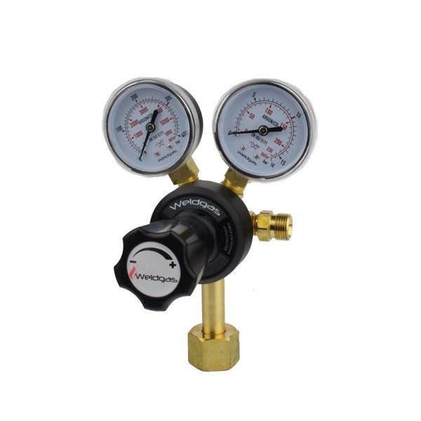 CO2 Regulator - 2 Gauge - Single Stage