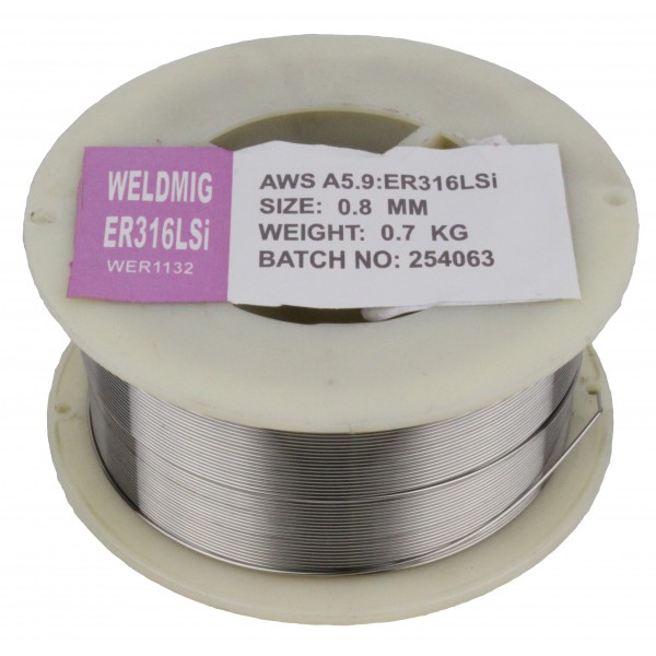 Mig Welding Wire - Stainless Steel - 0.8mm - 0.7Kg