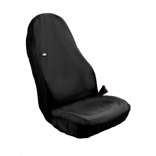 Car & Van Seat Cover - Winged Front - Single - Black