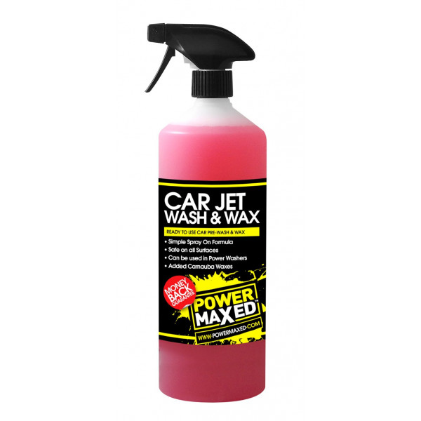 Power Maxed Jet Wash And Wax - 1 Litre Ready To Use