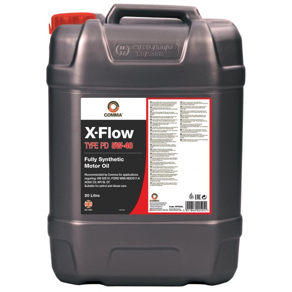 X-FLOW TYPE PD 5W40 - 20 Litre