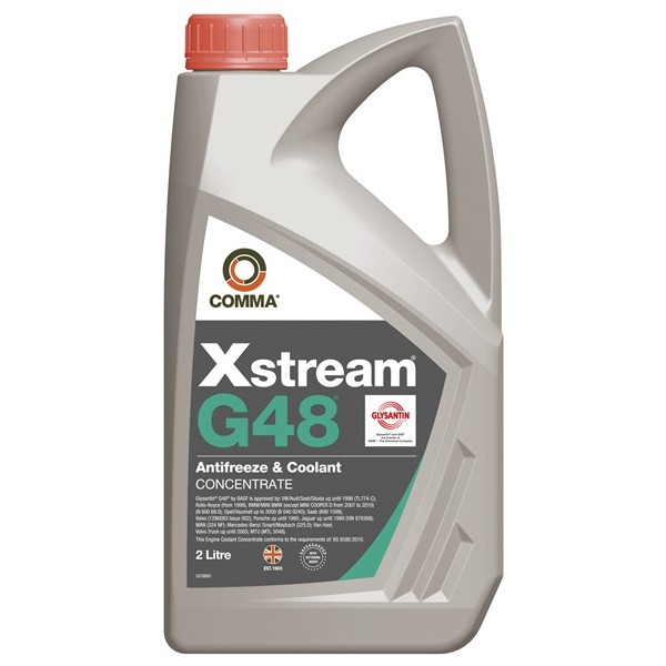 Xstream G48 Antifreeze & Coolant - Concentrated - 2 Litre