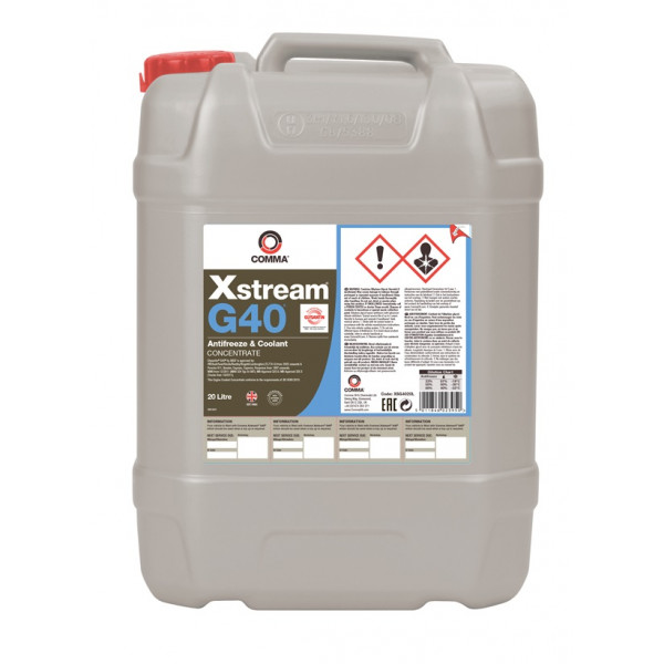 Xstream G40 Concentrated Antifreeze & Coolant - 20 litre