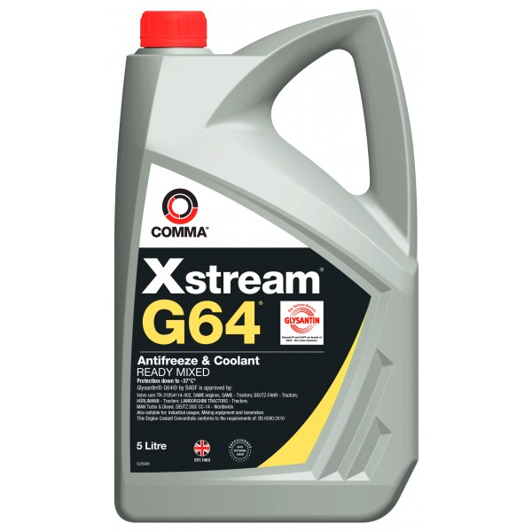 Xstream G64 Antifreeze & Coolant Ready Mixed