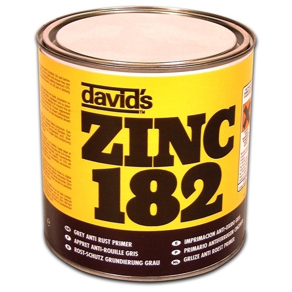 Zinc 182 Anti-rust Primer - 2.5 Litre